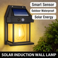Super Bright Solar Powered Fence Wall Lights LED Outdoor Security Lamp