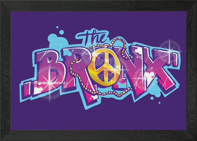 Bronx New York Gerahmtes Wandbild Poster Leinwanddruck Bild
