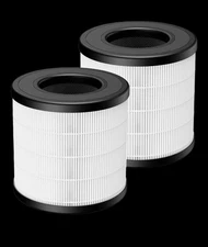 2 Pack PU-P05/AC201B True HEPA Replacement Filter Compatible with FULMINARE 