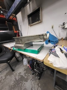 Mark 5 BBC one Piece Rear Main 10qt Oil Pan Worn Baffles