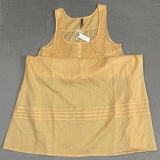 BY ANTHROPOLOGIE Sleeveless Smocked Midi Nap Dress Women's Size S