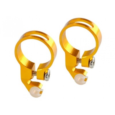 MICROHELI Aluminum Tail Push Rod Support (Gold) Blade 180 CFX MH-18FX224