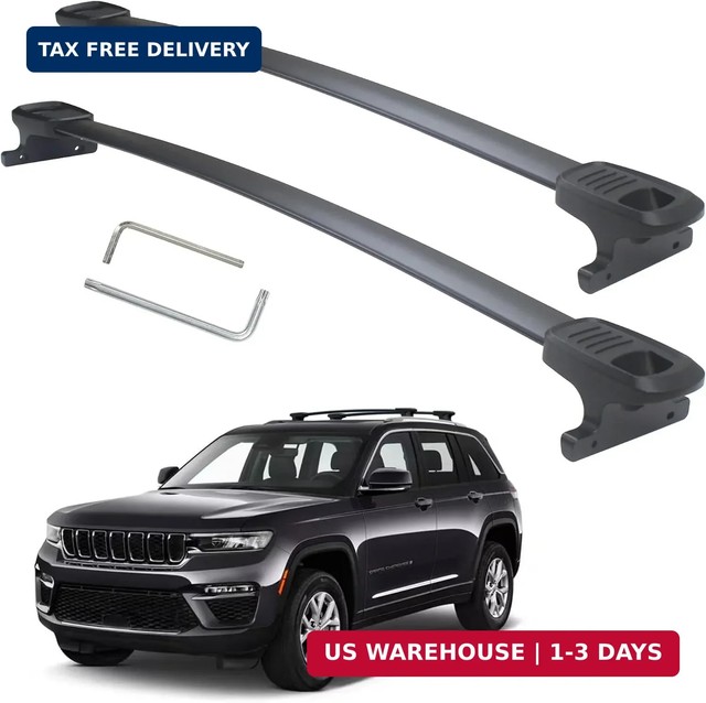 Autekcomma Heavy Duty Roof Rack Crossbars (Grand Cherokee L / WL)
