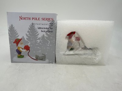 Department 56 - Kitten Tested For Best Mittens  2.5'' - #6007616