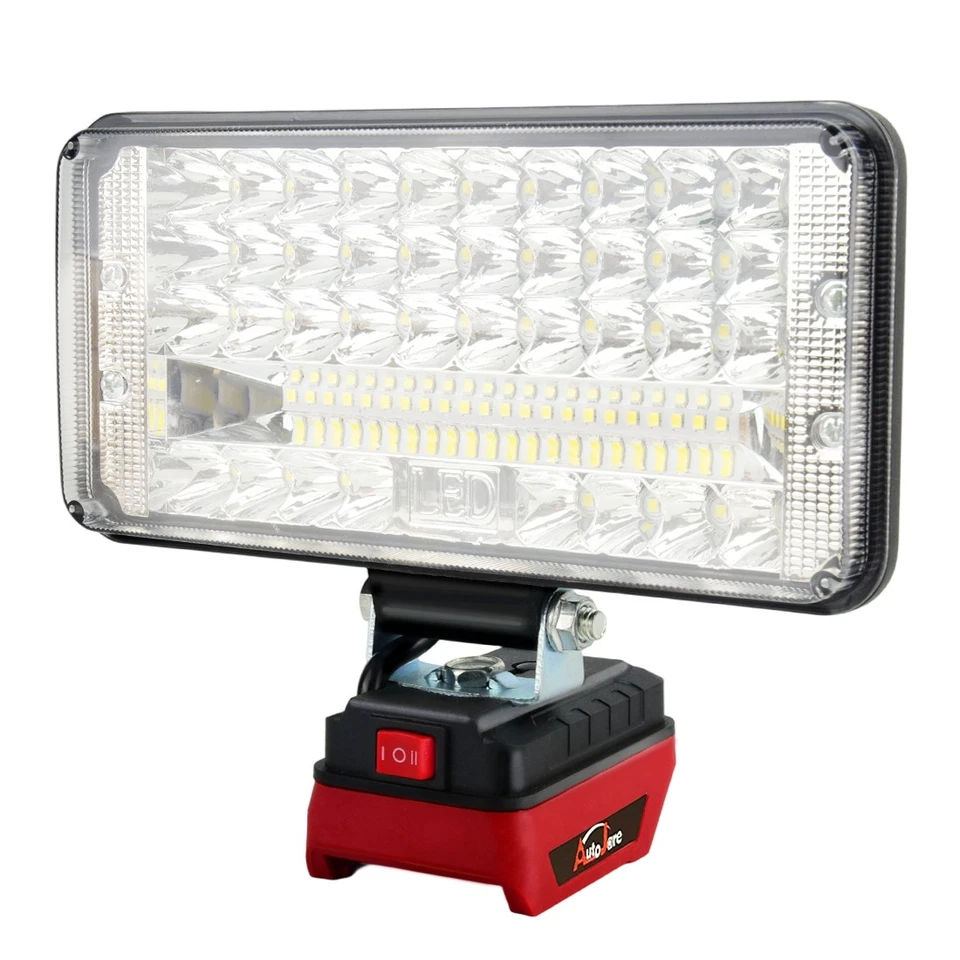 60 LED Lámpara de Trabajo Linterna Para Einhell 18V X-Change Batería Foco Luz - Imagen 3 de 4