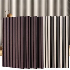 Acoustic Wall Panels   4 Pack 45" X 22" Self-Adhesive