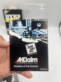 NARC Nintendo Nes Complete CIB w/Reg Card Good Condition Authentic