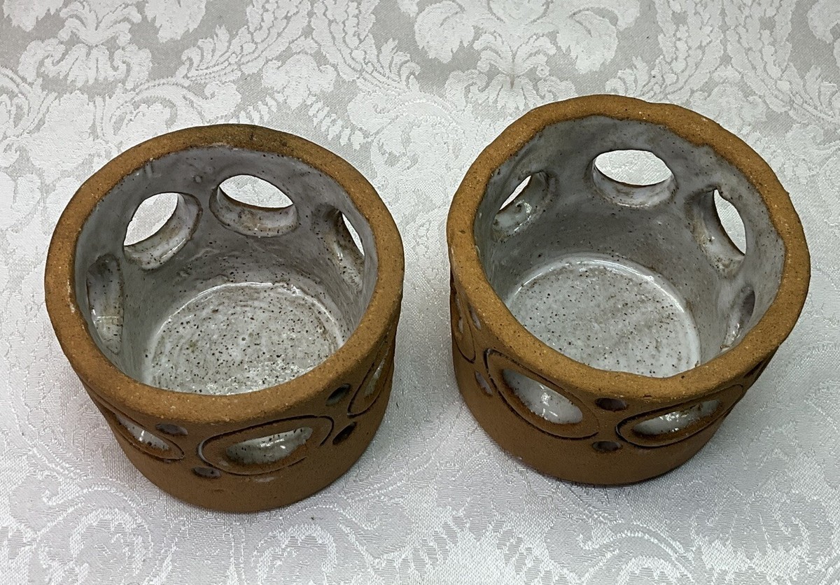 MCM Vintage Isla Del Sol Pottery Hal Lasky Puerto Rico Votive