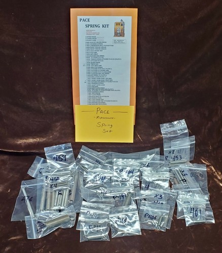 SET MOLLE DI RICAMBIO PACE PER PACE COMETA SLOT MACHINE ANTICA PACE MADE IN USA - Foto 2 di 4