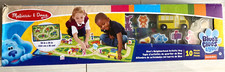 Melissa  Doug Blue's Clues  You Blues Neighborhood Activity Rug 10pcs 44 x 26
