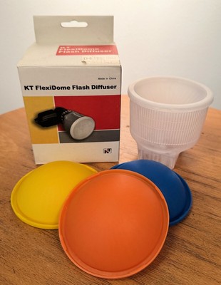 KT FlexiDome Flash Diffuser D4 für Canon 580EXII und andere