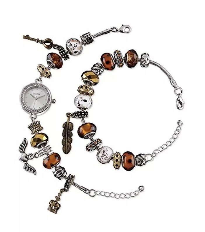 New Safari Nights 2-piece Watch & Bracelet Set by Lenox | eBay display picture 3