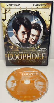 Loophole (Dvd, 1981, Martin Sheen, Albert Finney, Jonathan Pryce, OOP) Canadian