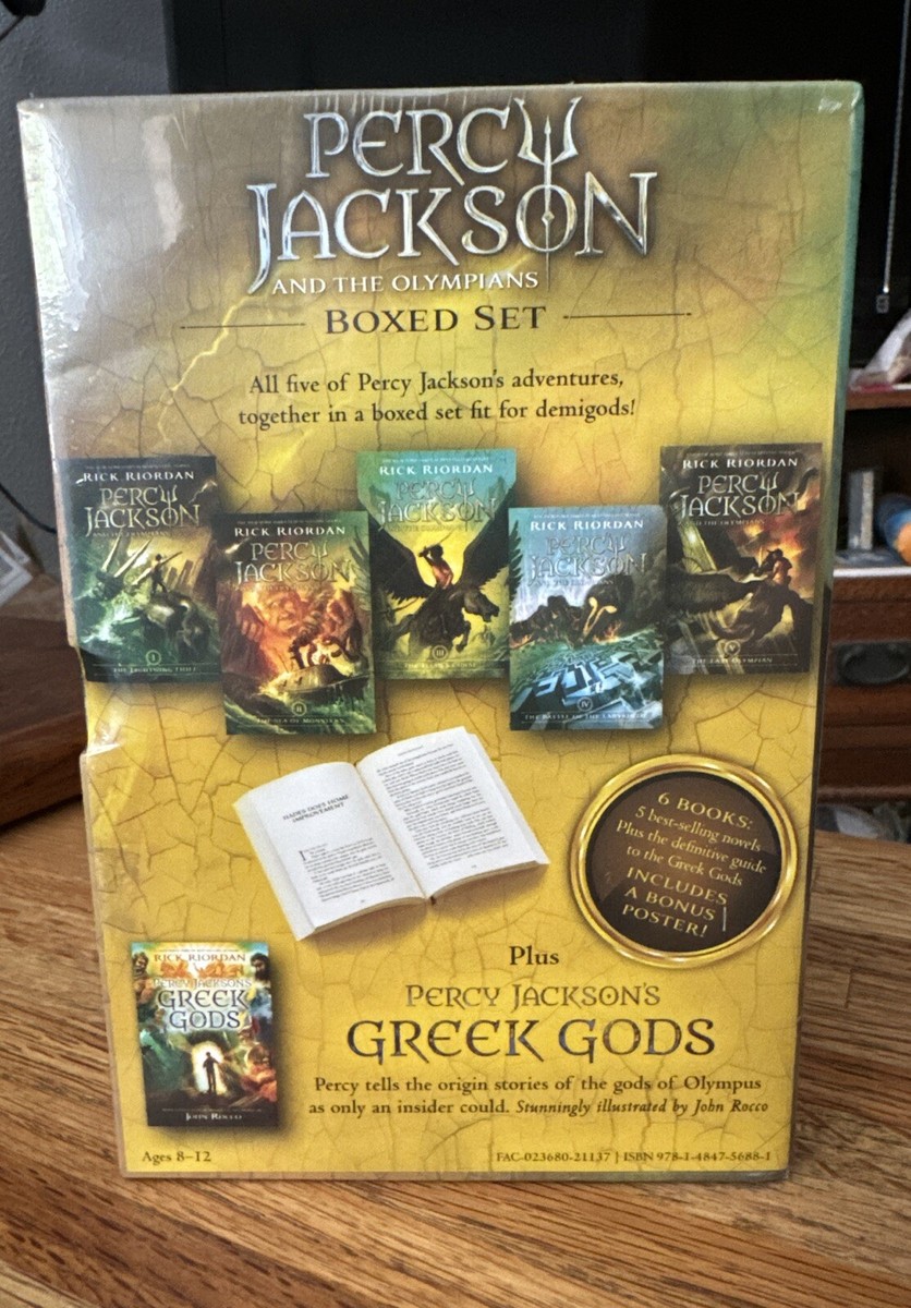 パーシー・ジャクソン ボックスセット 全6巻　洋書 Percy Jackson: 6-Book Box Set - Walmart.com