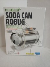 Green Science SODA CAN ROBUG Experiment Recycle Kit Home Kid School Lab Project
