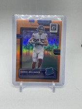 2022 Donruss Optic Daniel Bellinger Orange Prizm Rated Rookie SP Giants /199 RC