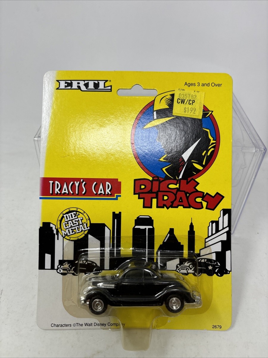 1990 Ertl Die Cast Car 1:64 Dick Tracy Tracy's Car | eBay