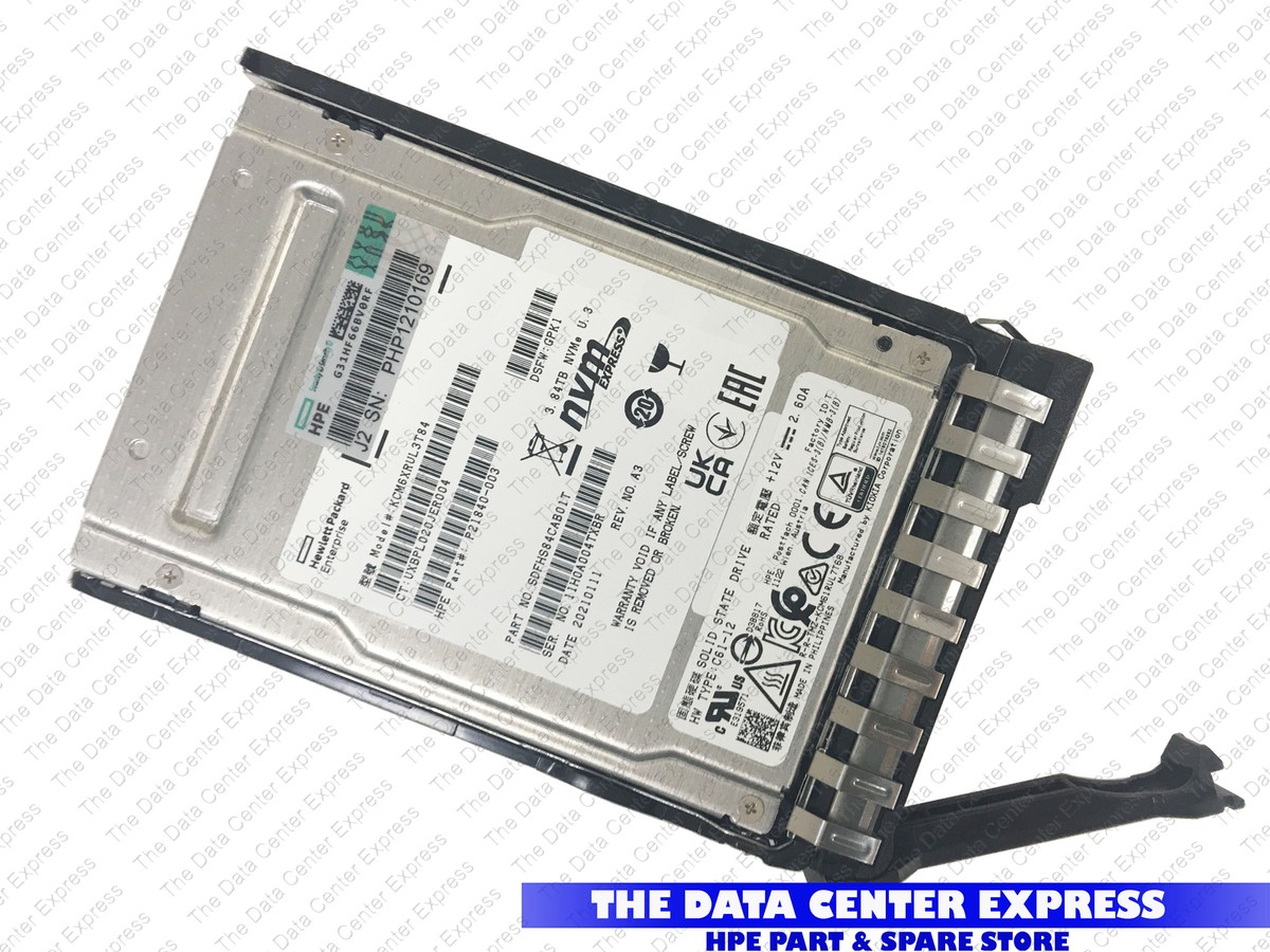 HPE 3.84TB NVMe SFF BC 2.5