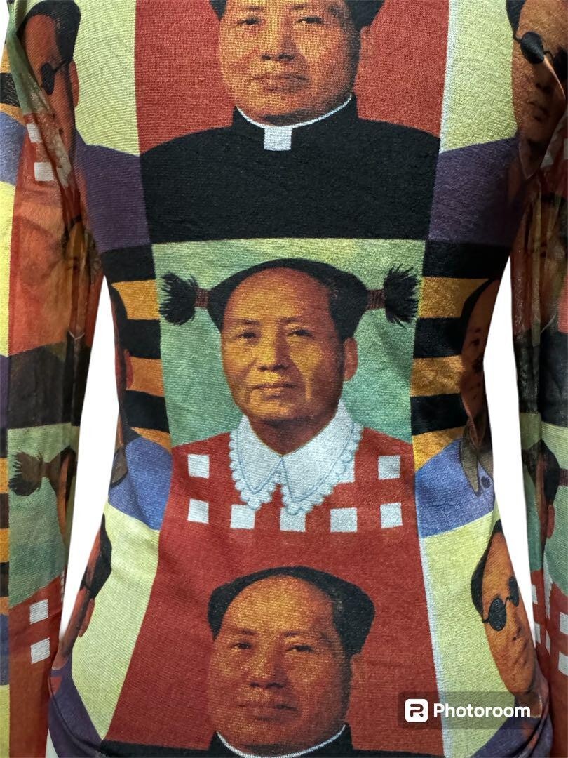 vivienne tam MAO カットソー VIVIENNE TAM Mao Zedong cut and sew M(US S) used JAPAN F/S