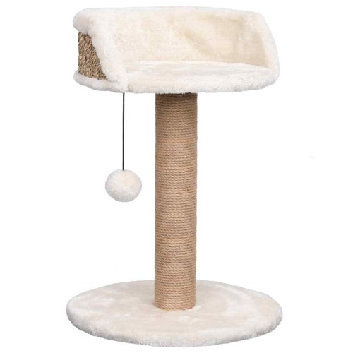 Katzenbaum mit Kratzsäule 49 cm Seegras - Bild 2 von 8