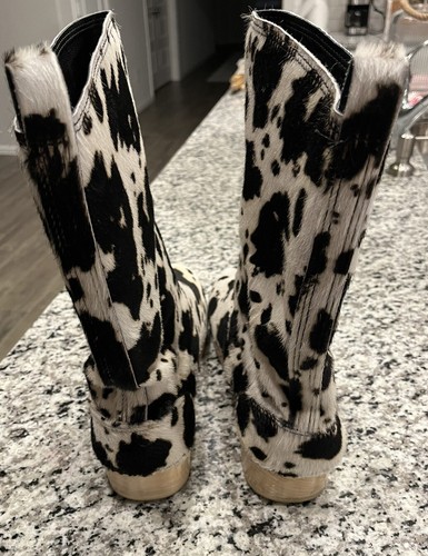 Sven Pony Hair Clog Boots Shearling Lined Footbed Size 46 M 12 - Picture 6 of 15