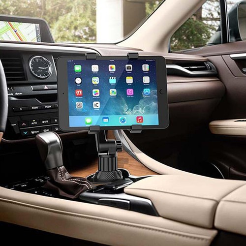 Support Tablette Voiture 360 Degrés Rotatif Porte-Gobelet Support Réglable Portable - Photo 10 sur 12