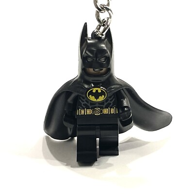 LEGO DC Super Heroes Batman Black Minifigure Keychain 854235 for
