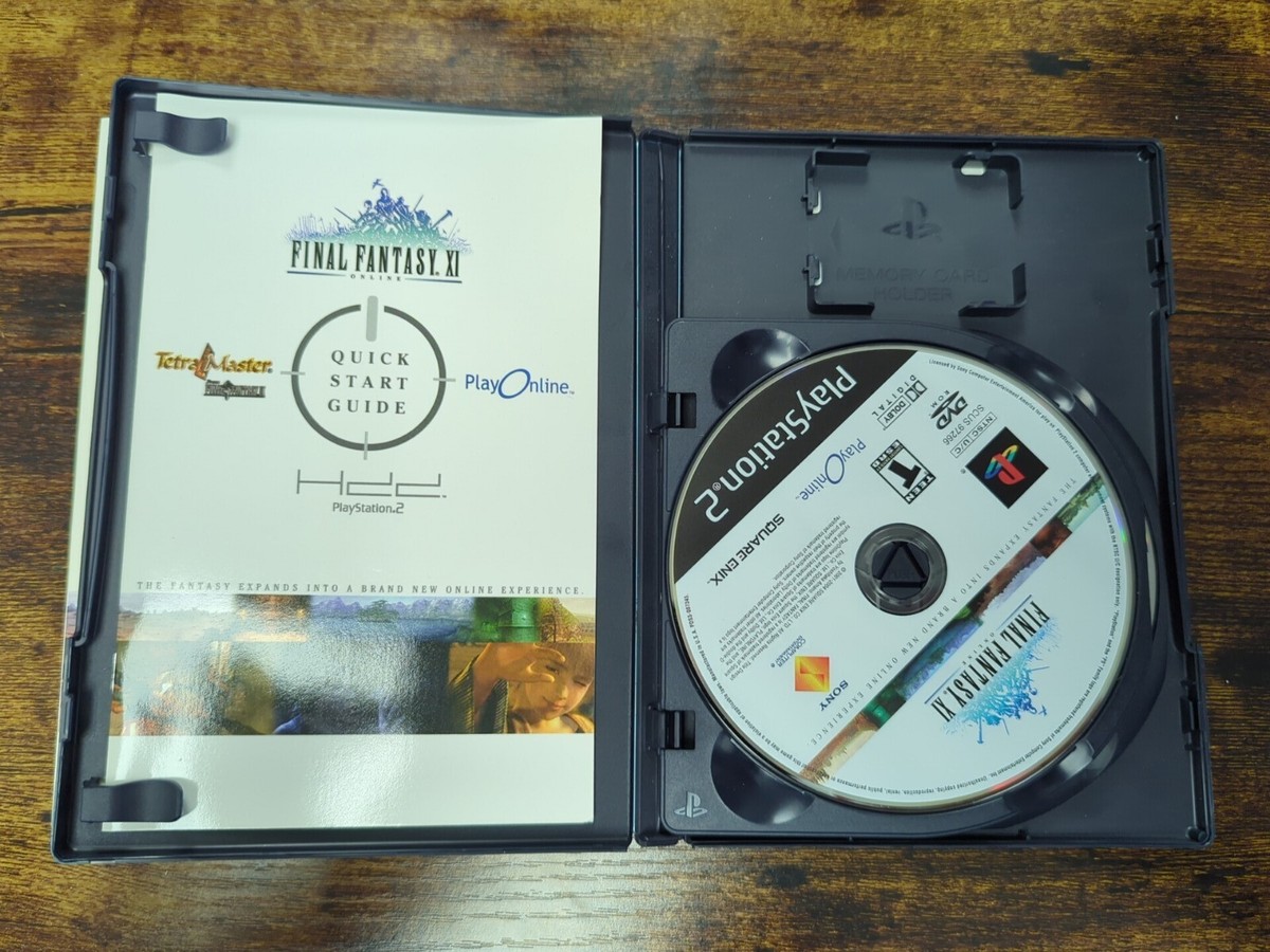 Used PS2 Final Fantasy XI Entry Disc 2005 SONY PLAYSTATION