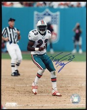 GEORGE TEAGUE Signed 8x10 Photo Autograph Green Bay Packers DOLPHINS PHOTOFILE