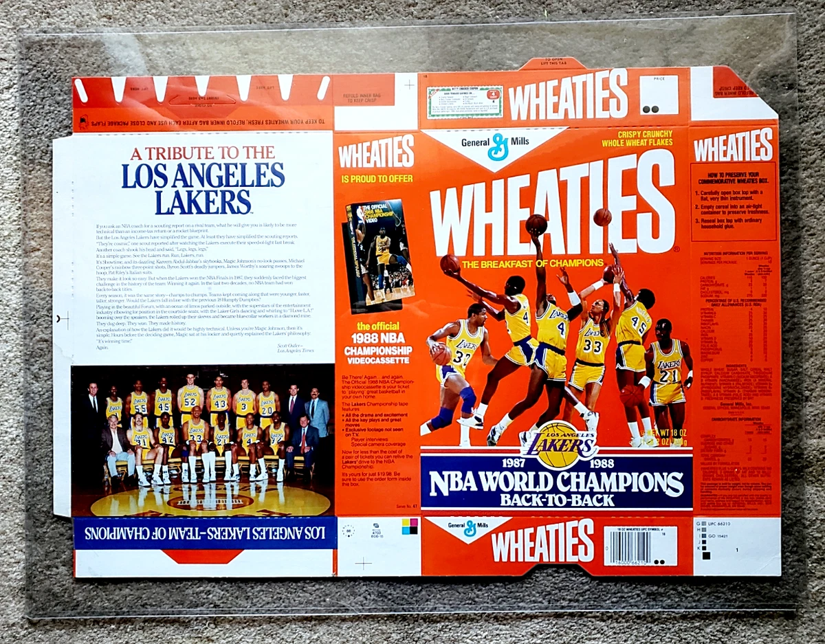 Football 1988 Vintage Sports Cereal Boxes for sale | eBay
