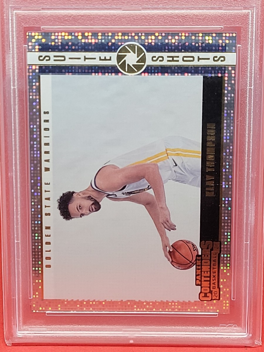 2020-21 Panini Contenders Klay Thompson Suite Shots #5 Warriors 