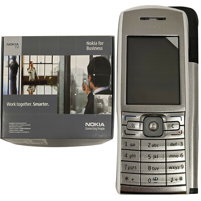 Nokia E50 Single SIM 70MB + 32MB White ABC Keypad Factory Unlocked 2G GSM