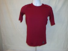 Image of Nike PRO Mens Dri Fit T-Shirt Tight Red Size M 889174-610 NWOT