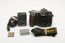 Nikon D300 DSLR body w/battery, charger, strap, 8GB CF card, 40K Acts, Tested