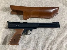 Vintage Daisy Power Line Model 717 Pneumatic Pellet Pistol Fitted Leather Case