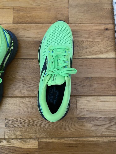 Neon Brooks Adrenaline Men's Athletic Shoes Size 10 (running, tennis, sports) - Picture 7 of 15