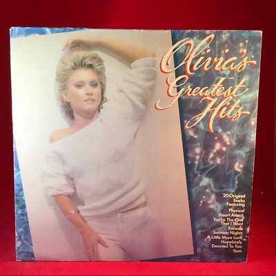 OLIVIA NEWTON JOHN Greatest Hits 1982 UK Vinyl LP Xanadu Physical Best Of Sam E