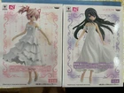 Puella Magi Madoka Magica Madoka Kaname & Homura Akemi White dress SQ Figure Set