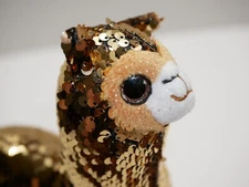 Adventure Planet Sequinimals LLAMA Reversible Sequins Sensory Stuffed Animal Tag