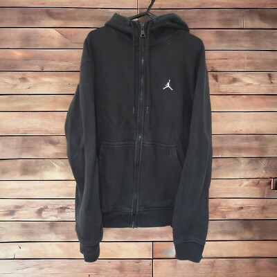 Jordan Brand Full Zip Hoodie, schwarz, Größe S