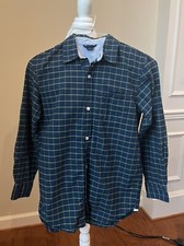 Gap Kids Green Long Sleeve Button Down Shirt- XL/12