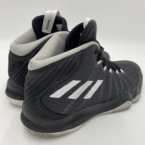 Adidas Crazy Hustle Clu Men S Black White Basketball Shoes Size 13 1 2 Ebay Adidas Crazy Hustle Clu Men S Black White Basketball Shoes Size 13 1 2 Ebay