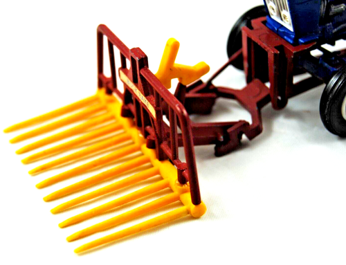 1:32 Britains 9543 BUCK RAKE FRONT & REAR MOUNTED LOADER For FARM Tractors - Picture 10 of 22