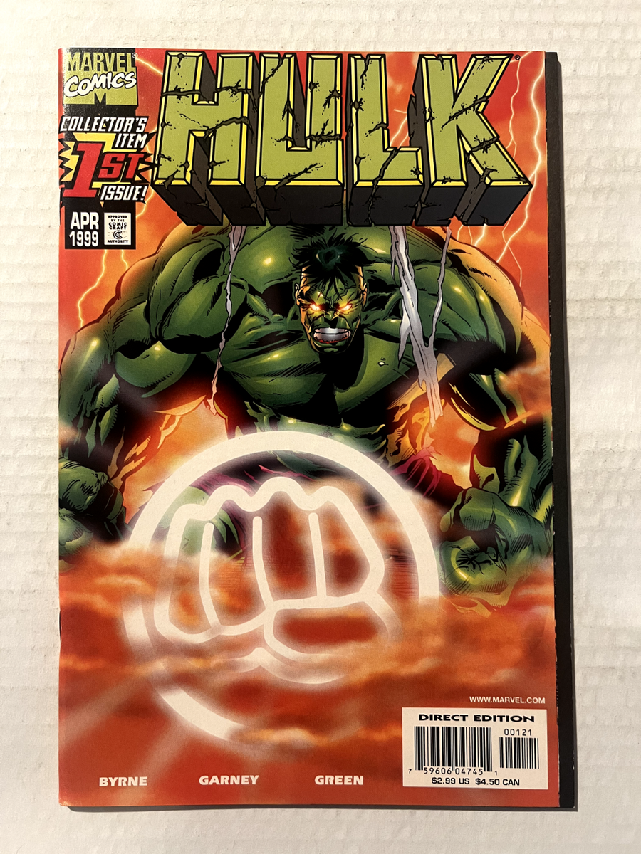 HULK #1 LEGACY#475 ORIGIN OF THE HULK RON GARNEY SUNBURST COVER