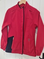 Virgin Trains West Coast Hemingway Red Soft Shell Jacket Size XS