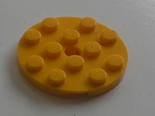 LEGO BtLtOrange round plate ref 60474 / set 76142 10702 41373 41375 41105 76059 