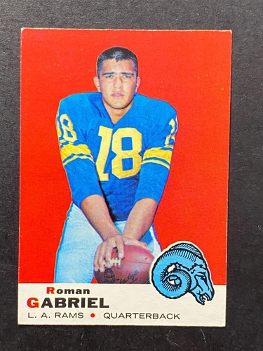 1969 Topps - Roman Gabriel #125  EX