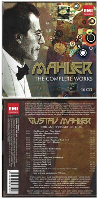 Mahler The Complete Works - 150th Anniversary Box 16 CDs Boxed Set