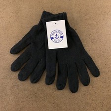 Yacht  Smith Unisex Adult One Size Black Stretch Knit Winter Gloves NWT