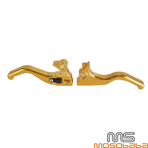 New Adjustable Hand Brake Lever Clutch Lever For Harley Sportster Custom XL1200C - Foto 9 di 32